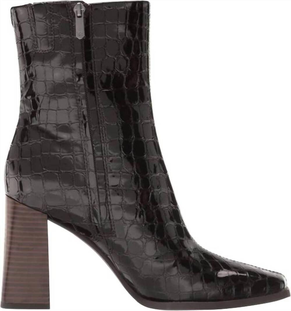 NEW SAM EDELMAN women's ivette boots in espresso